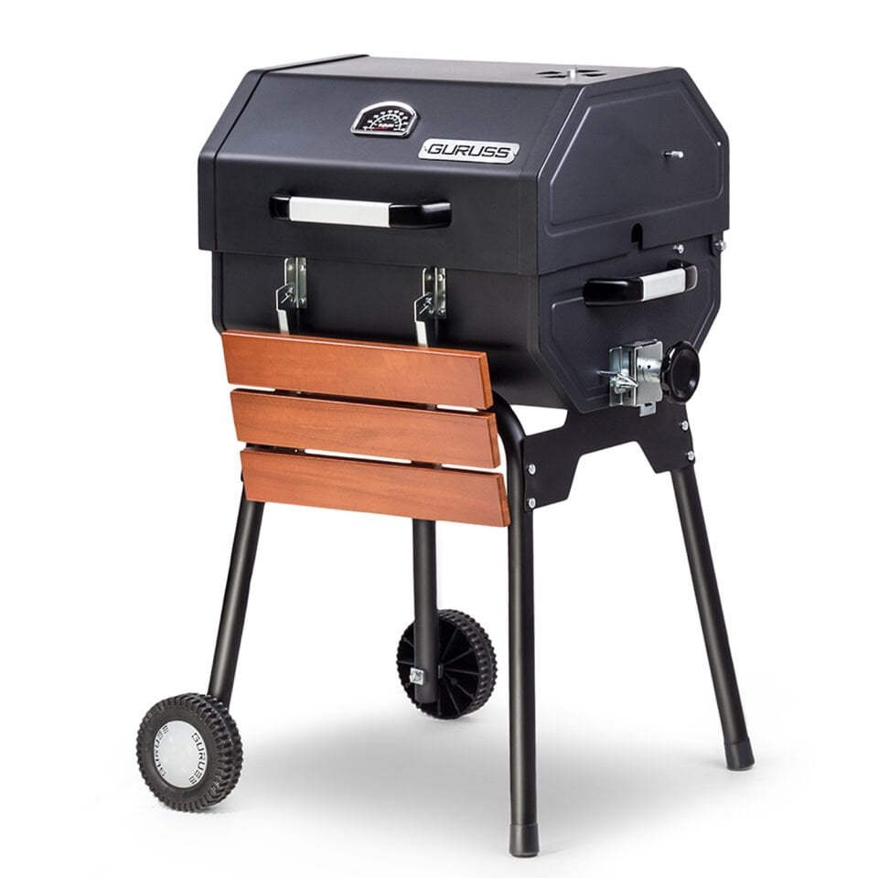 Guruss CG-050 Kömürlü Barbekü Mangal Tam Set Siyah