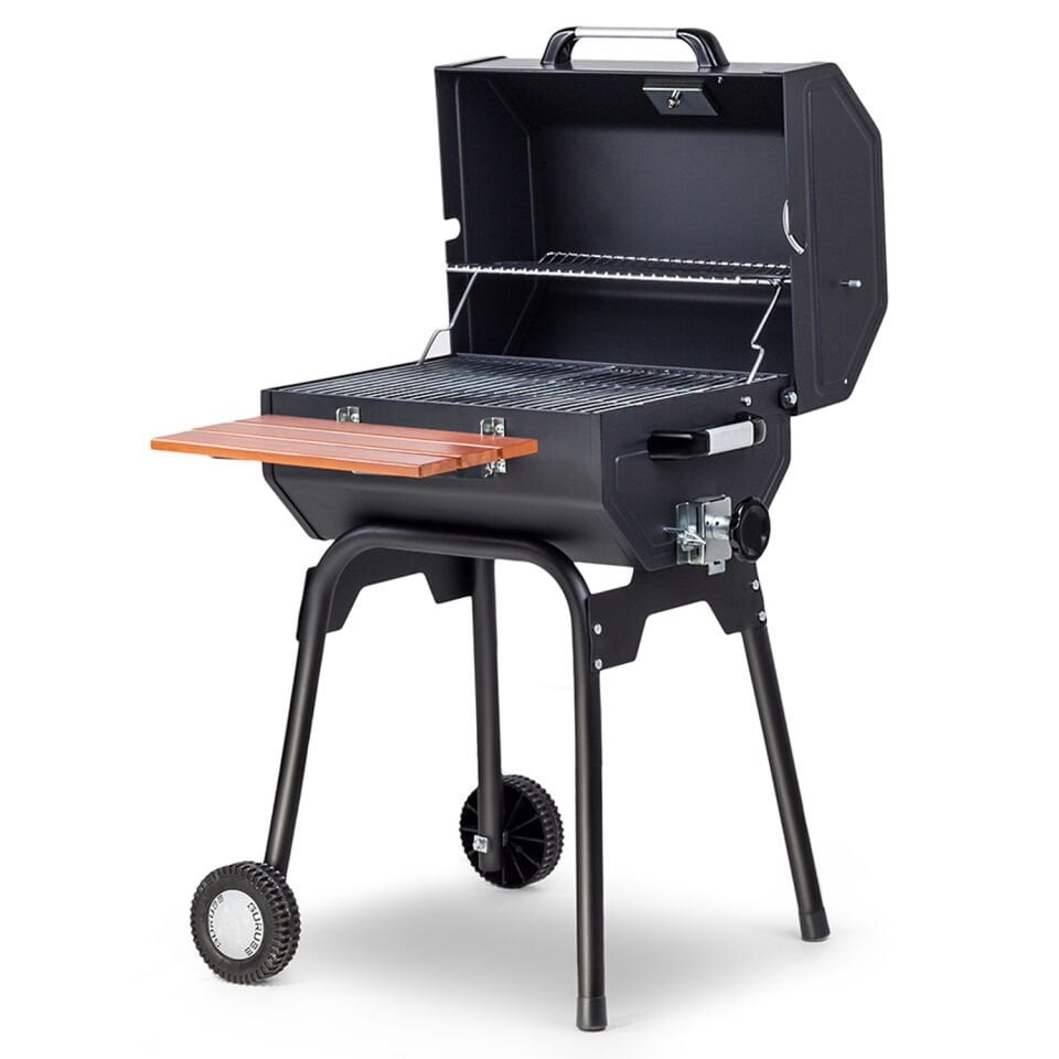 Guruss CG-050 Kömürlü Barbekü Mangal Tam Set Siyah