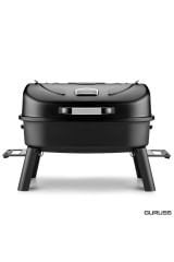 Guruss Go & Grill Barbekü Mangal Tam Set Siyah