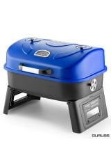 Guruss Go & Grill Barbekü Mangal Tam Set Gece Mavisi