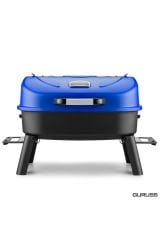 Guruss Go & Grill Barbekü Mangal Tam Set Gece Mavisi