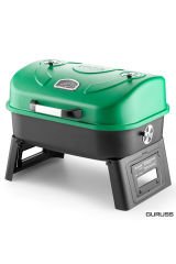 Guruss Go & Grill Barbekü Mangal Tam Set Yeşil