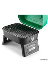 Guruss Go & Grill Barbekü Mangal Tam Set Yeşil