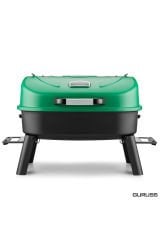 Guruss Go & Grill Barbekü Mangal Tam Set Yeşil