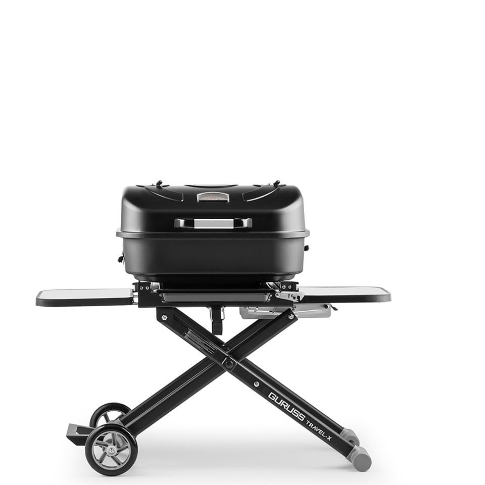 Guruss Travel-x Taşınabilir Mangal Tam Set Siyah