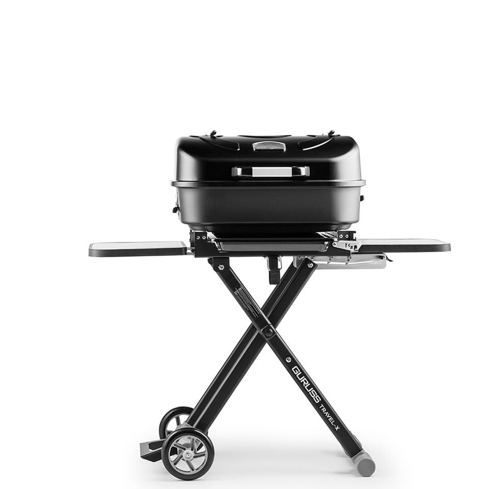 Guruss Travel-x Taşınabilir Mangal Tam Set Siyah