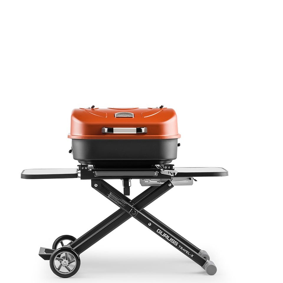 Guruss Travel-x Taşınabilir Mangal Tam Set Oksit Kırmızı