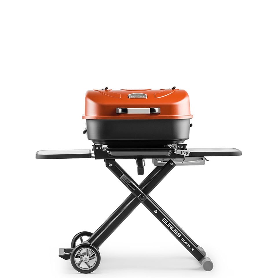Guruss Travel-x Taşınabilir Mangal Tam Set Oksit Kırmızı