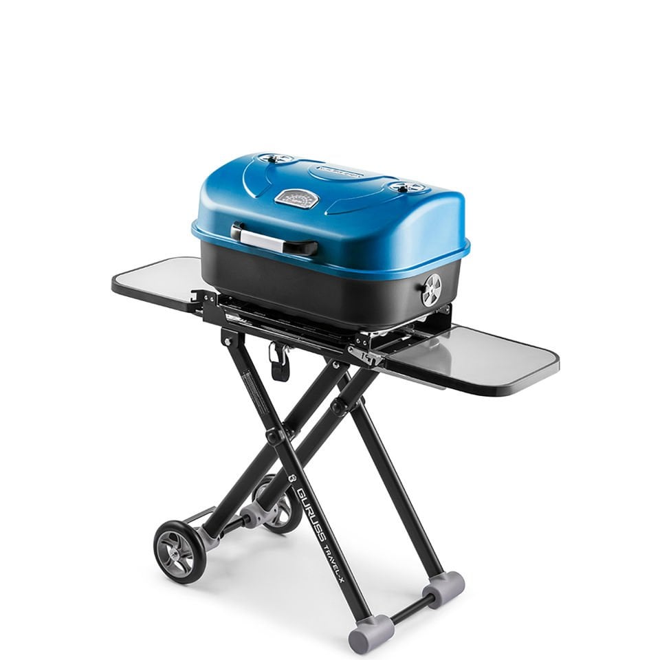 Guruss Travel-x Taşınabilir Mangal Tam Set Mavi