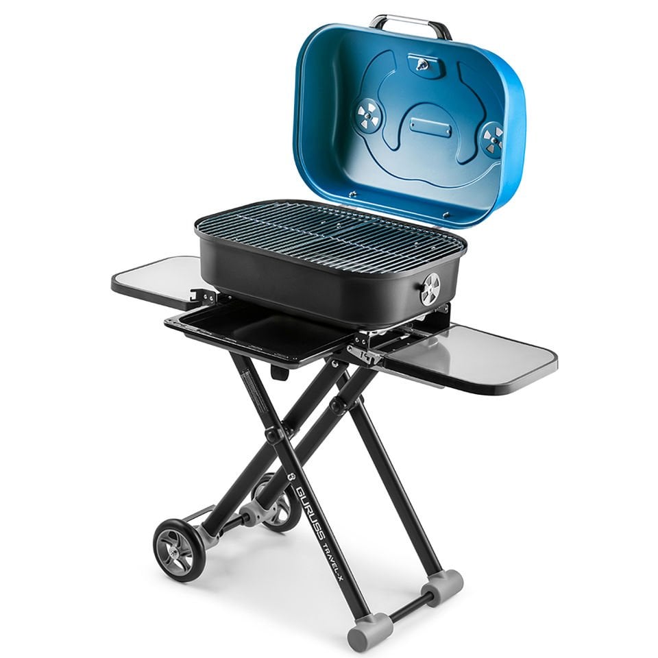 Guruss Travel-x Taşınabilir Mangal Tam Set Mavi