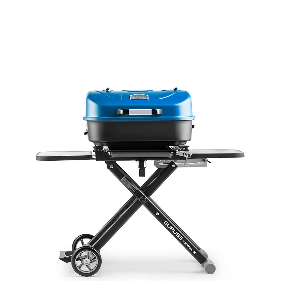 Guruss Travel-x Taşınabilir Mangal Tam Set Mavi