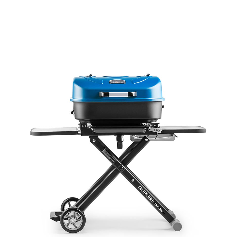 Guruss Travel-x Taşınabilir Mangal Tam Set Mavi