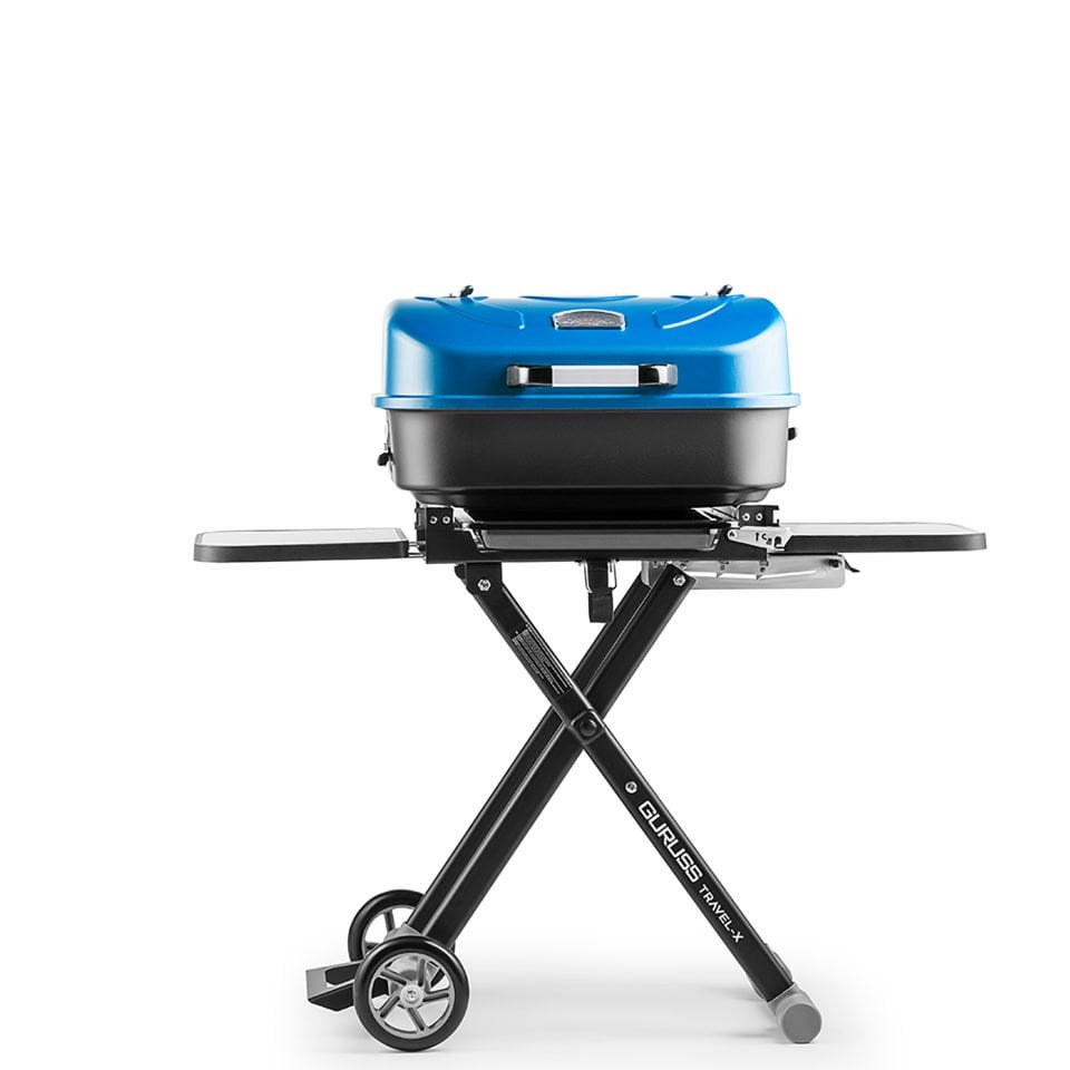 Guruss Travel-x Taşınabilir Mangal Tam Set Mavi