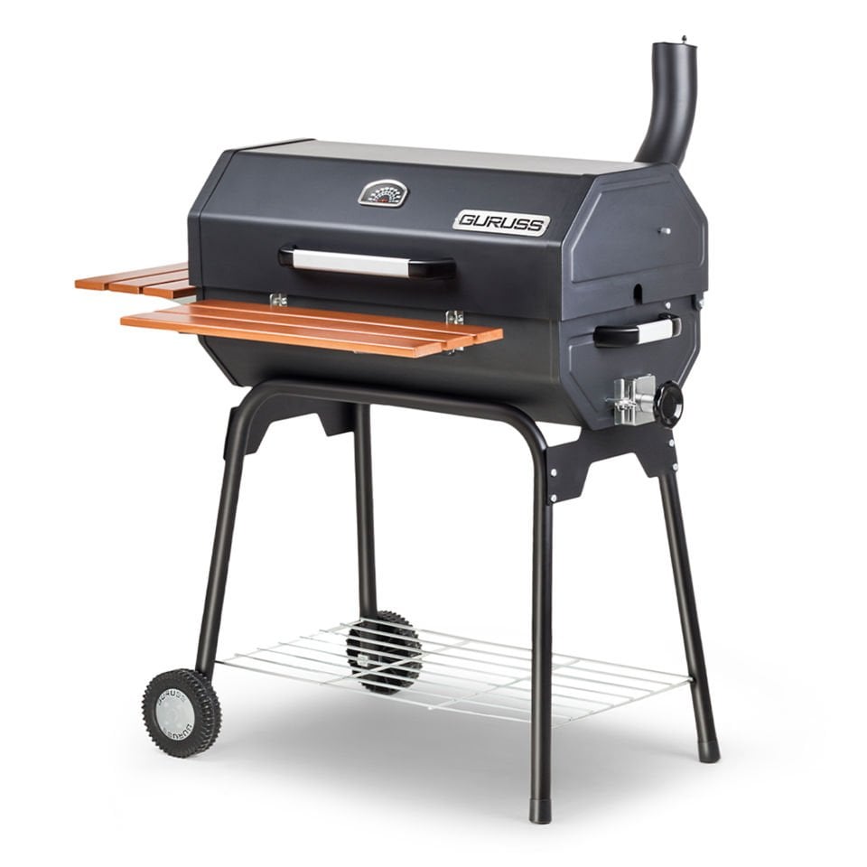 Guruss CG-075 Kömürlü Barbekü Mangal Siyah + Önlük + Kılıf
