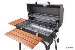 Guruss CG-075 Kömürlü Barbekü Mangal Siyah + Önlük + Kılıf