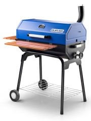 Guruss CG-075 Kömürlü Barbekü Mangal Gece Mavisi + Önlük + Kılıf