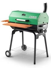 Guruss CG-075 Kömürlü Barbekü Mangal Yeşil + Önlük + Kılıf