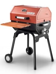 Guruss CG-050 Kömürlü Barbekü Mangal Oksit Kırmızı + Önlük + Kılıf