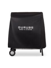 Guruss CG-050 Kömürlü Barbekü Mangal Mavi + Önlük + Kılıf