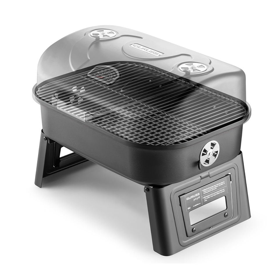 Guruss Go & Grill Barbekü Mangal Siyah