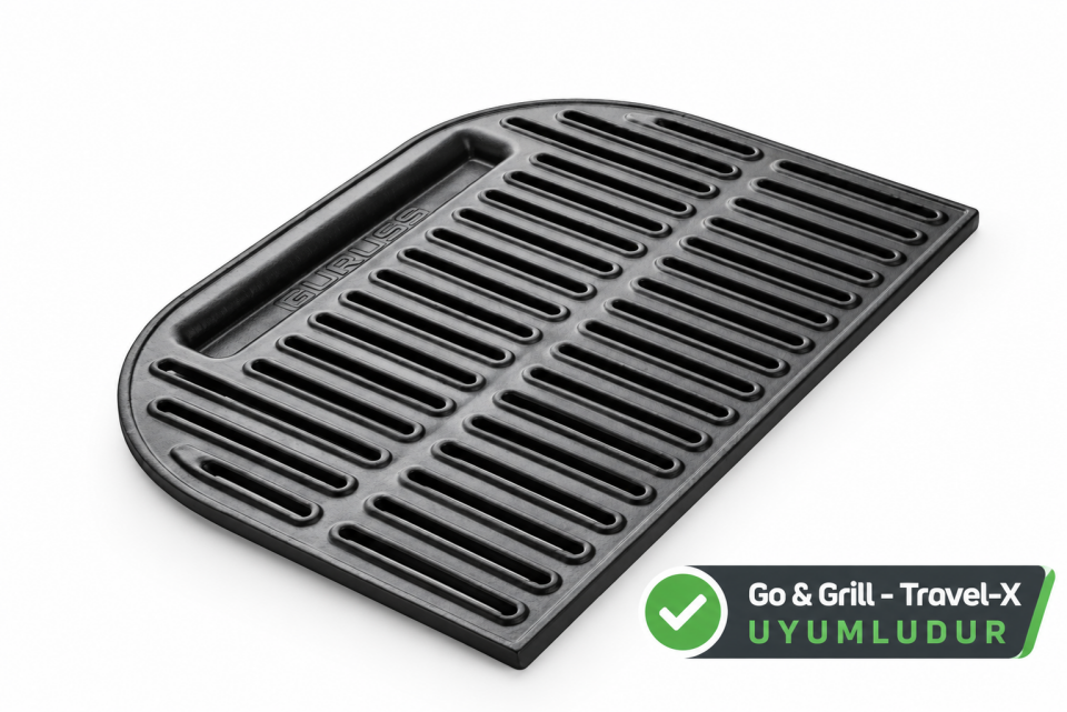 Guruss Go & Grill - Travel-X Uyumlu Döküm Izgara