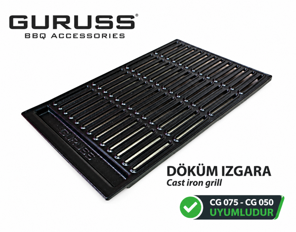Guruss Döküm Izgara 24 X 39 Cm