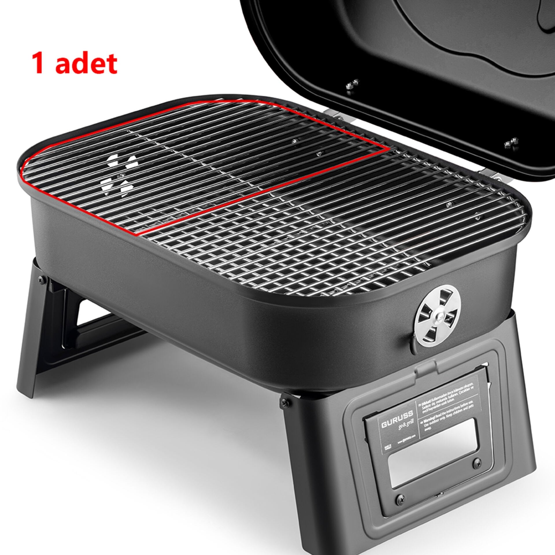 Guruss Go & Grill Pişirme Izgarası 1 Adet